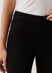 High-waist, skinny fit jeans