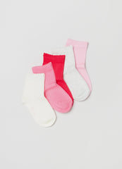 Five-pair pack short stretch socks