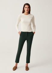 Stretch chino trousers