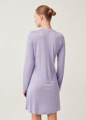 Nightdress with heart print