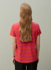 PIOMBO striped T-shirt in Supima cotton