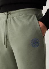 Bermuda joggers with Grand&Hills print