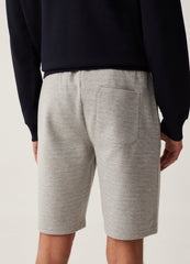 Bermuda joggers with Grand&Hills print