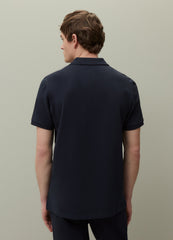 PIOMBO Supima cotton pique polo shirt