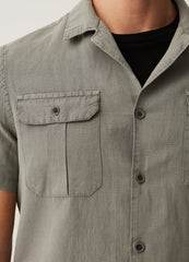 Grand&Hills regular-fit shirt in cotton and linen