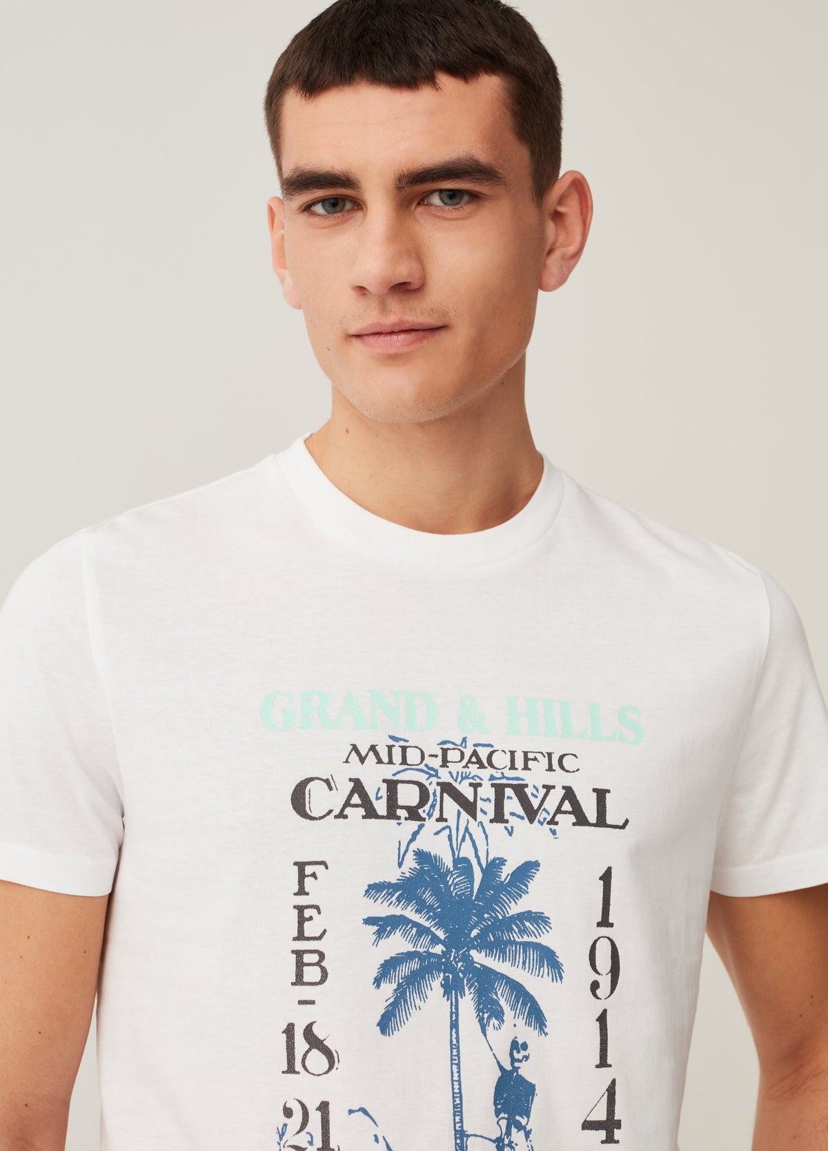 Grand&Hills cotton T-shirt with print