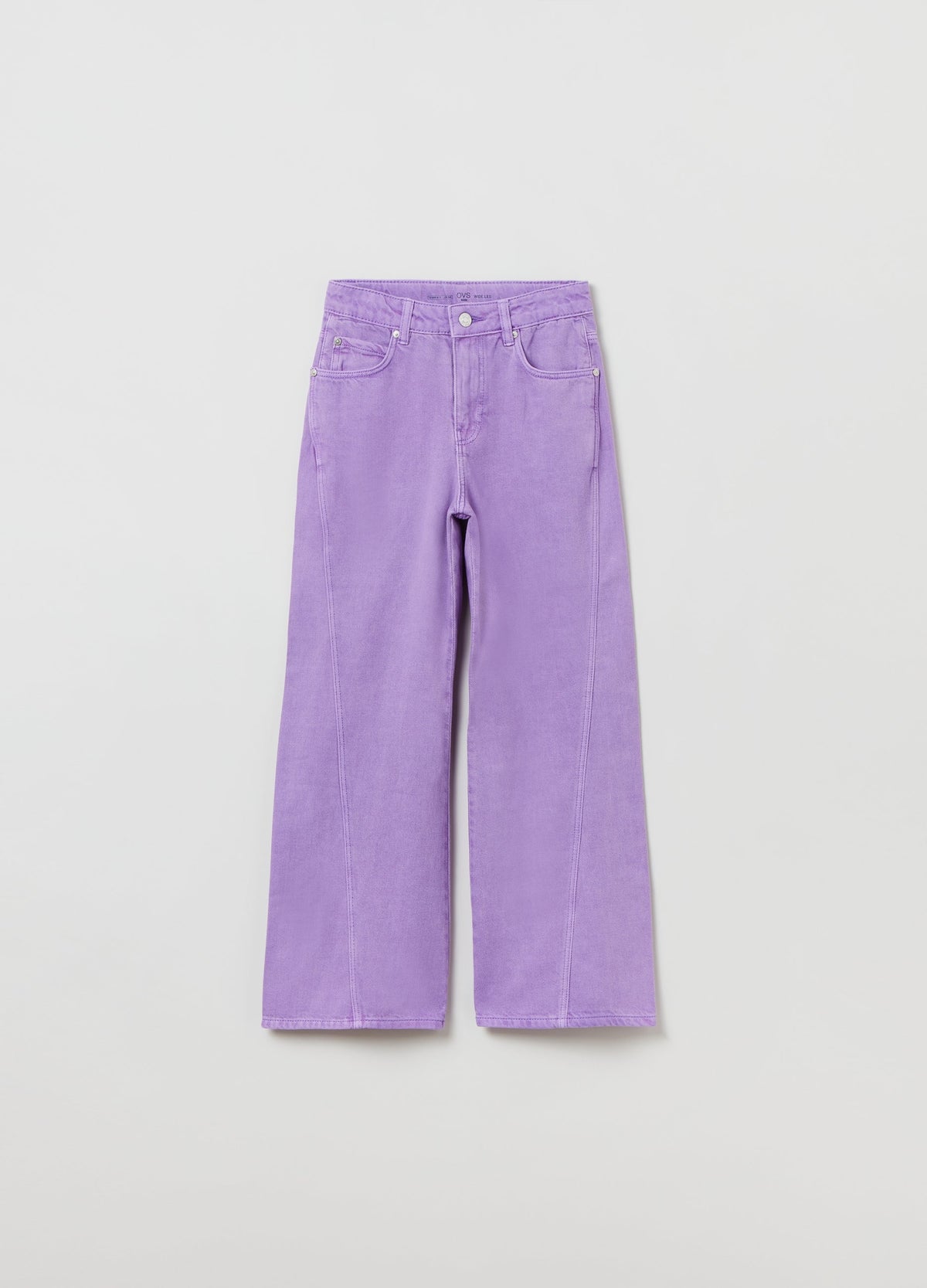 OVS Kids Girl Wide-Leg Jeans With Five Pockets