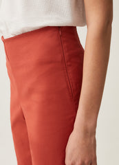 Crop cigarette trousers