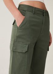 Cargo trousers in cotton twill