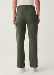 Cargo trousers in cotton twill