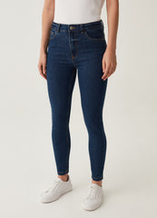 Skinny-fit stretch jeans