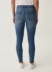 Skinny-fit stretch jeans