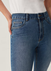 Skinny-fit stretch jeans