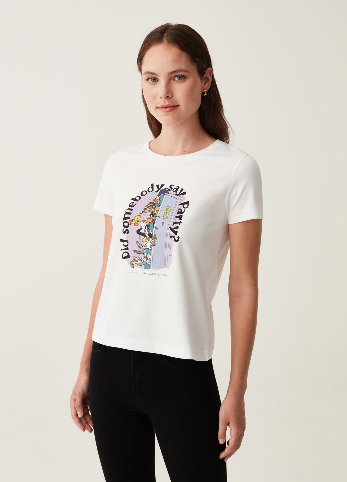 100th Anniversary cotton T-shirt