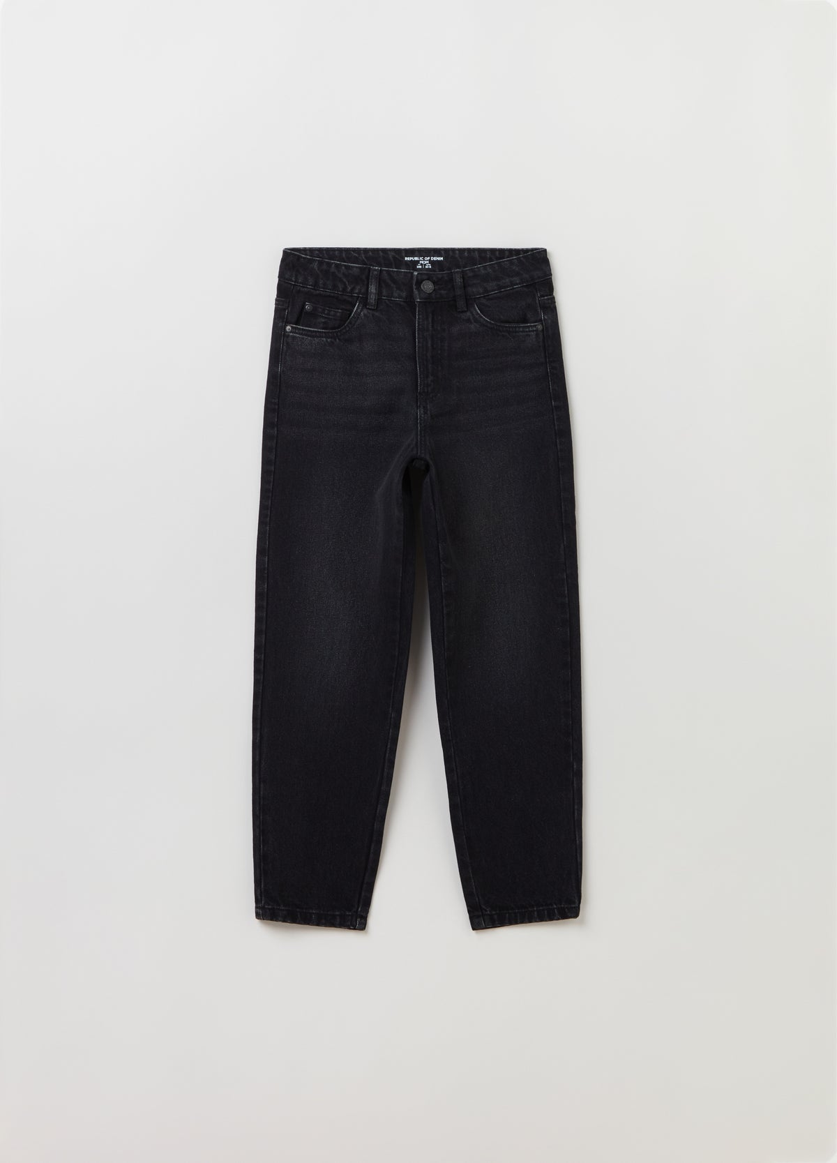 5-pocket, mum-fit jeans