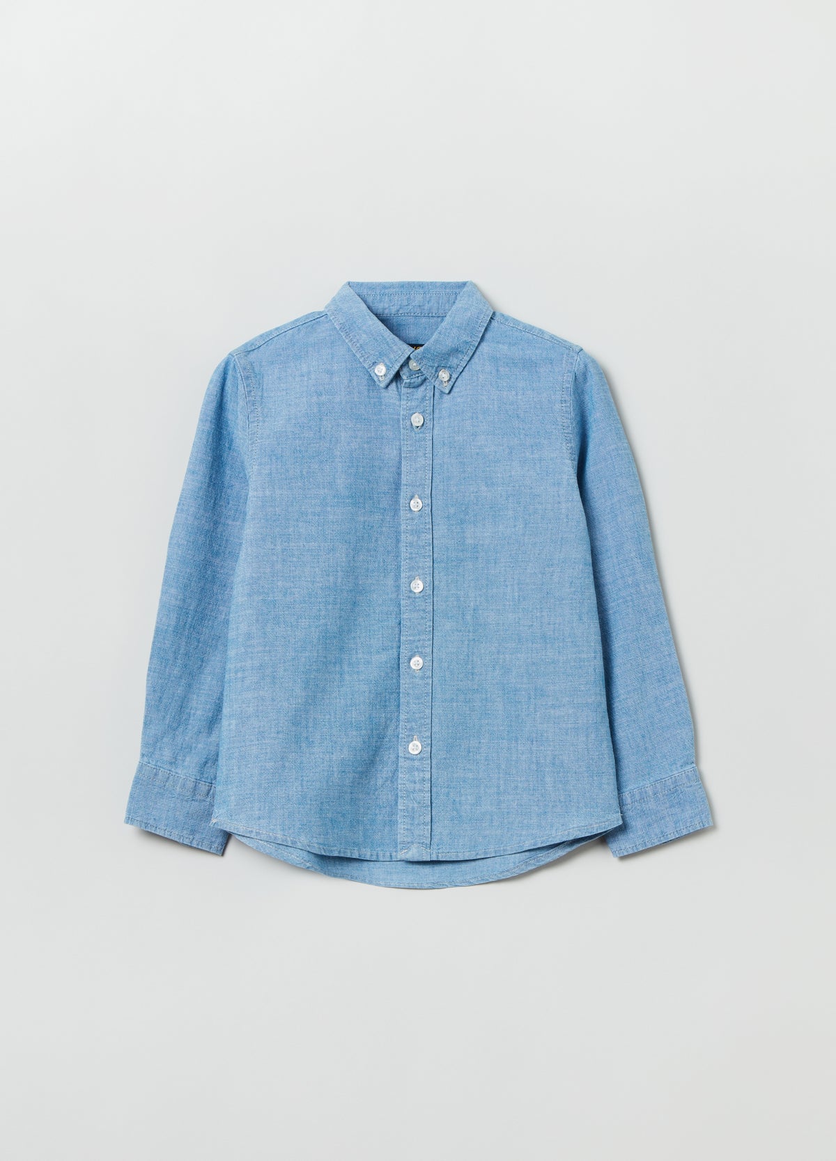 Cotton chambray shirt