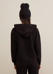 Hoodie with V detail