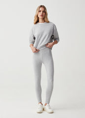 Essential leggings in stretch cotton