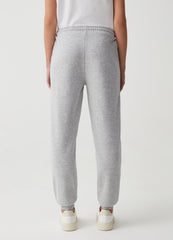 Essential joggers in fleece with drawstring