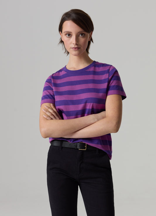 Striped cotton T-shirt