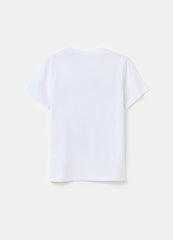 Printed cotton T-shirt