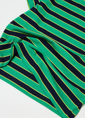 T-shirt with round neck and striped pattern