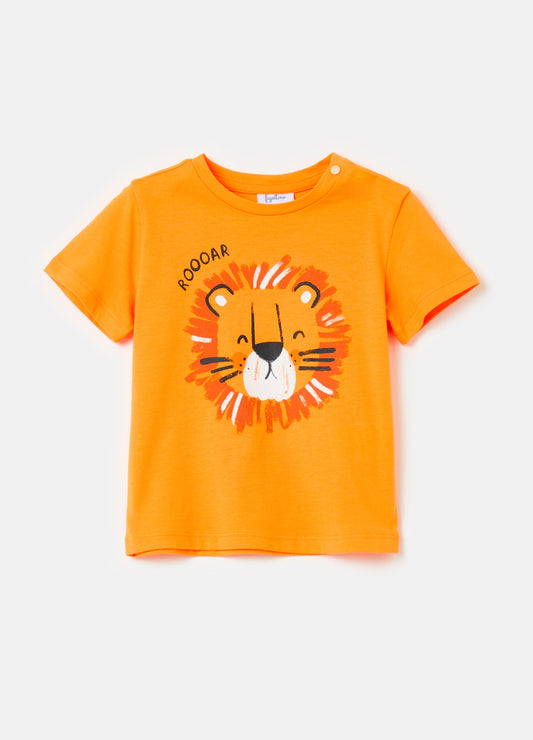 Organic cotton T-shirt with print