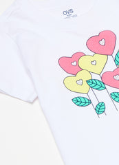 Printed cotton T-shirt