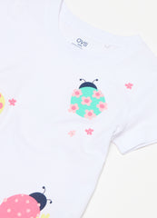 Printed cotton T-shirt