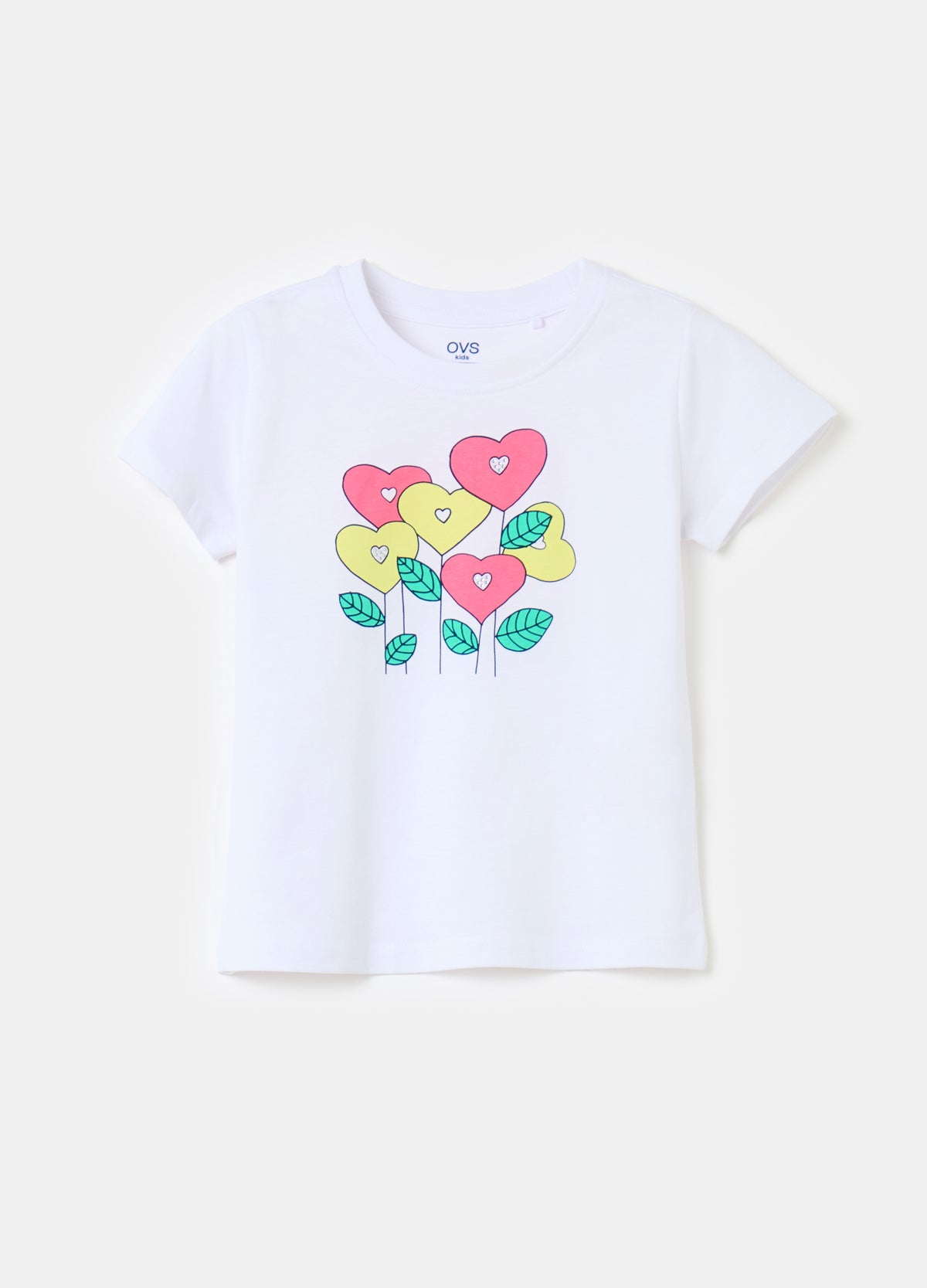 Printed cotton T-shirt