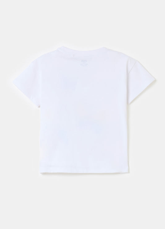 Organic cotton T-shirt with print