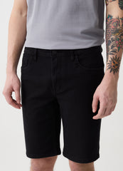 Slim-fit Bermuda shorts in stretch denim