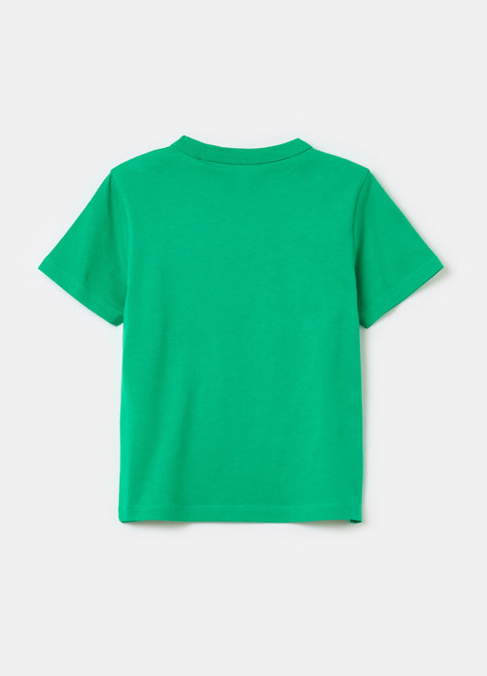 Essential T-shirt in stretch organic cotton