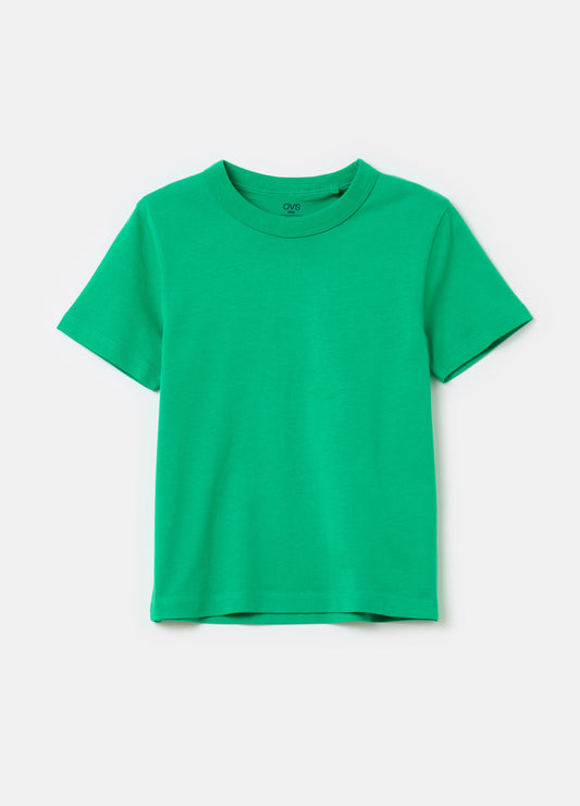 Essential T-shirt in stretch organic cotton