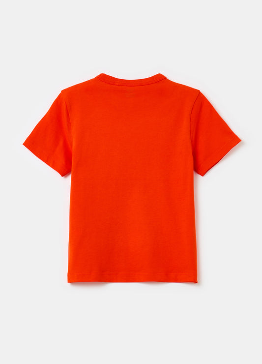 Essential T-shirt in stretch organic cotton