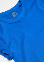 Essential T-shirt in stretch organic cotton