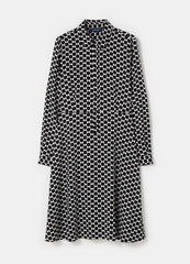 Contemporary midi shirt dress