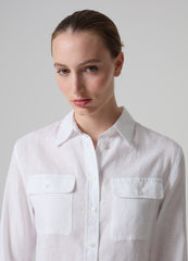 Contemporary shirt in linen