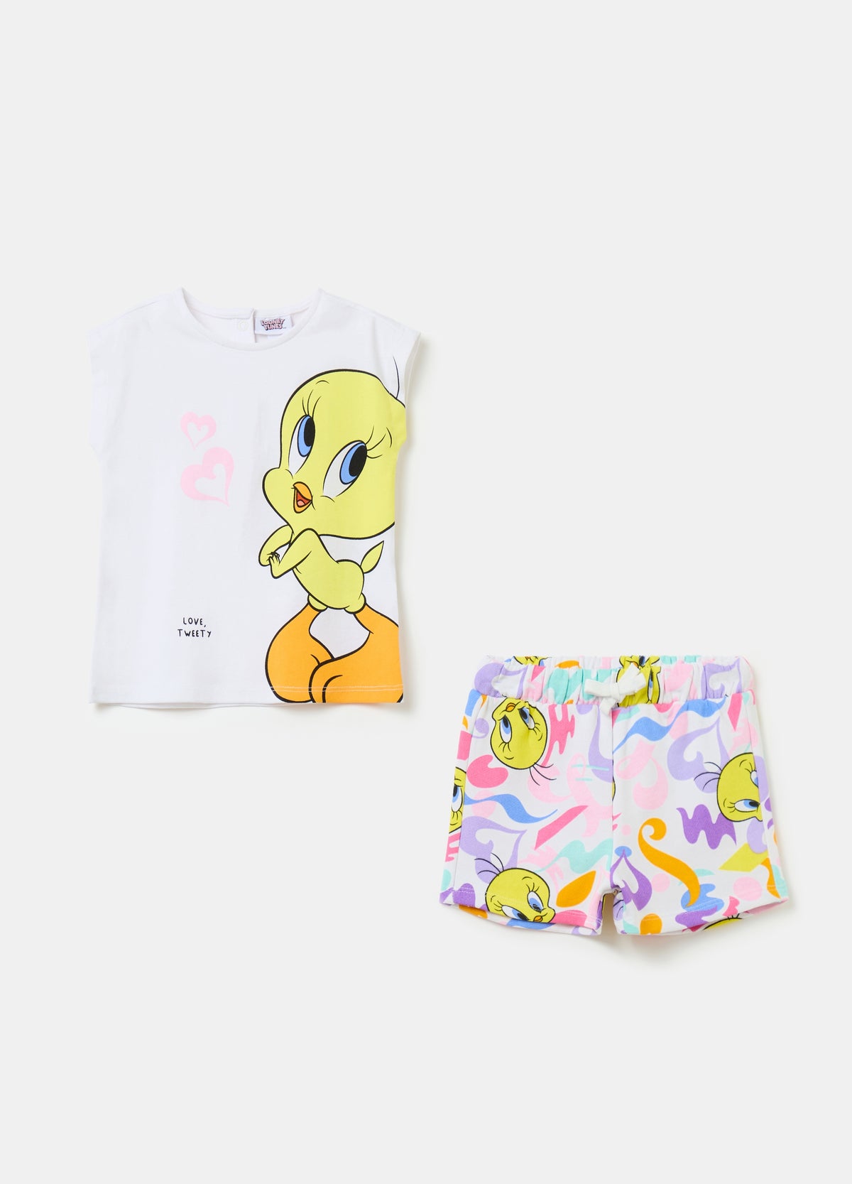 Jogging set with Tweetie Pie print