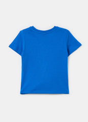 Cotton T-shirt with round neck