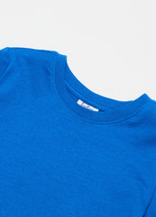 Cotton T-shirt with round neck