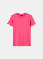 Supima cotton T-shirt with round neck