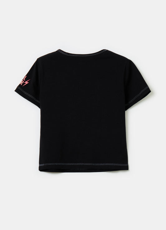 T-shirt with cut-out detail