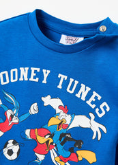 T-shirt with Daffy Duck and Bugs Bunny print