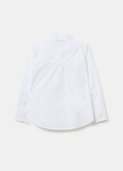 Cotton shirt with diamantés