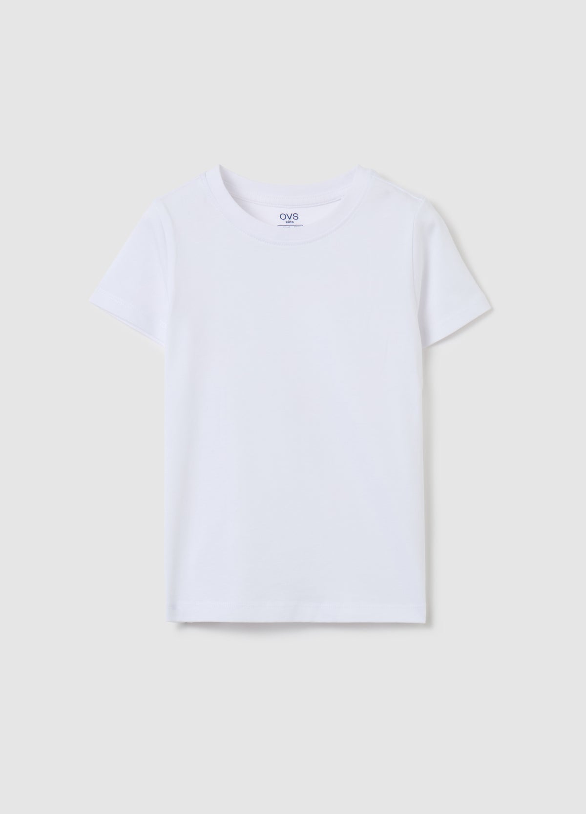 Organic cotton T-shirt with round neck