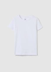 Organic cotton T-shirt with round neck