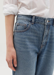 Five-pocket,straight-fit jeans