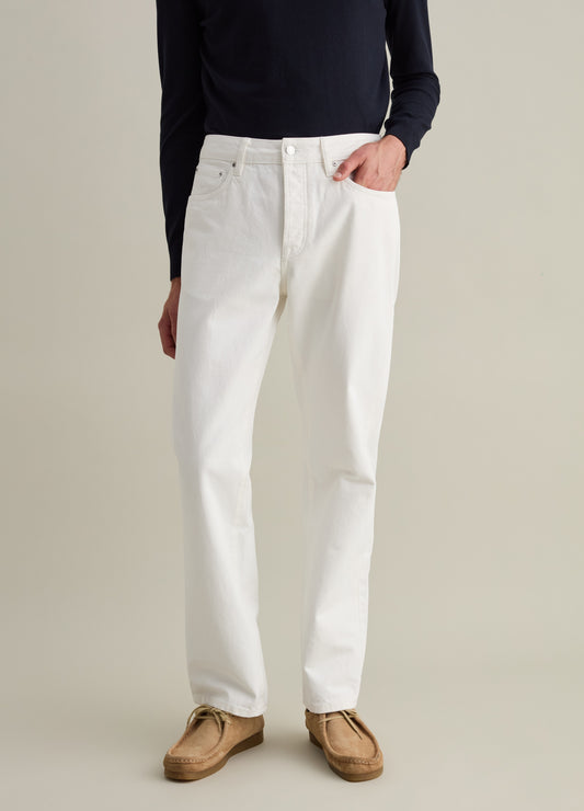 Straight-fit jeans in cotton twill