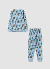 Organic cotton pyjamas with print